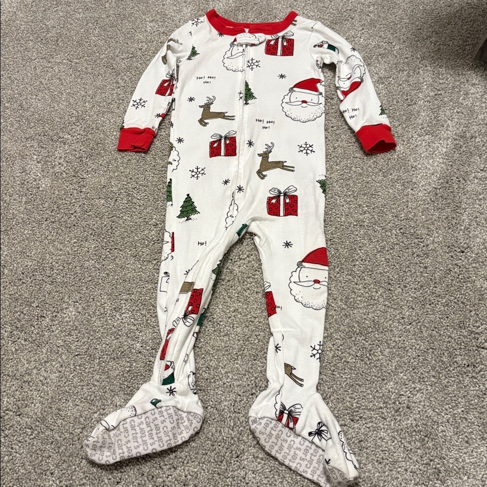 Infant name brand Christmas/winter Pajamas lot 18 months - Picture 10 of 12